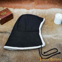 Medieval Padded Cap Black