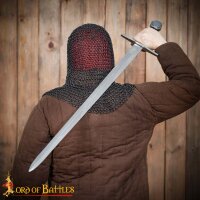 Medieval Chainmail Hood Coif Steel Butted Round Rings