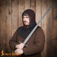 Medieval Chainmail Hood Coif Steel Butted Round Rings