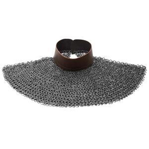 Round Ring Chainmail Aventail, Riveted, ID 10mm, Mild Steel