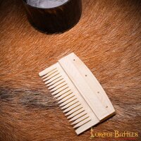 Medieval Authentic Bone Comb Handcrafted Genuine Bone Accessory