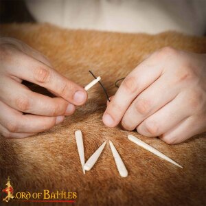 Viking Bone Needle Genuine Functional Bone Accessory