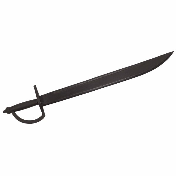 Wooden Caribbean Pirate Cutlass Sword Prop Black