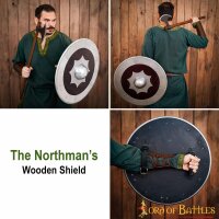 Warrior Wooden Decorative Shield