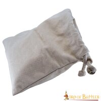 Medieval Drawstring Pouch Handmade from Canvas Cotton