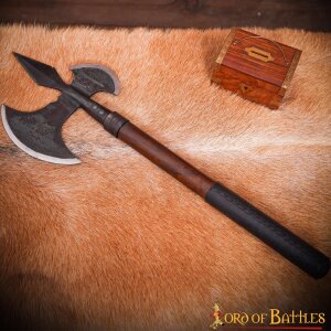 Fantasy Medieval Axe Inspired by Late Medieval Halberds