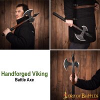 Fantasy Medieval Axe Inspired by Late Medieval Halberds