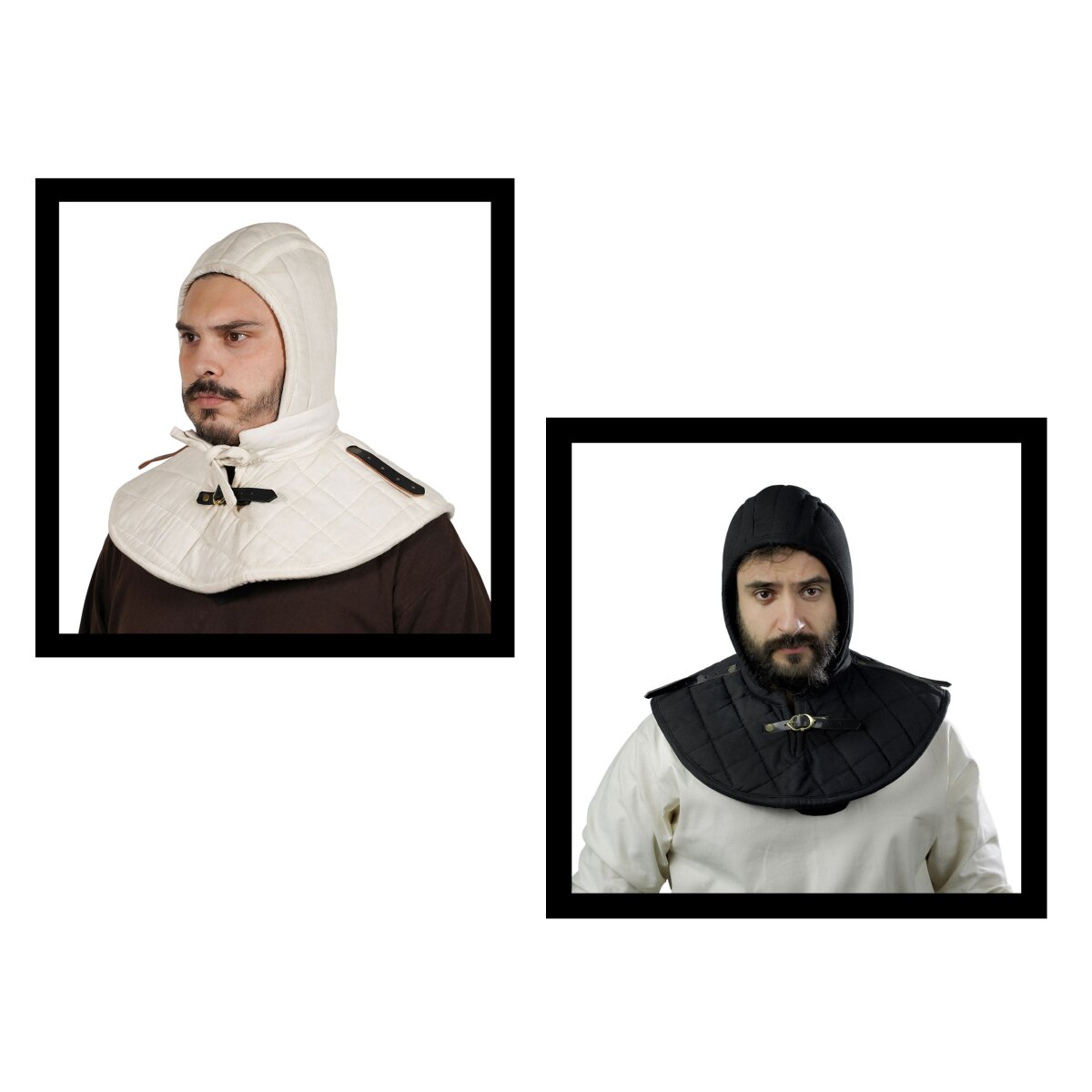 Medieval Padded Arming Cap with Hood Ready for Your...