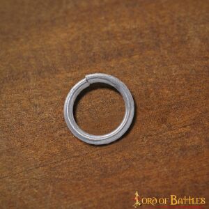 Mild Steel Loose Rings, Butted Round Rings, 9 mm (0.354 in) 16 gauge