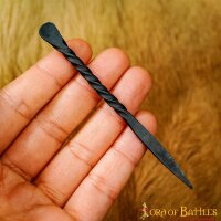 Medieval Hand Forged Iron Ear Scoop Historically Inspired Accessory