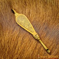 Ornate Viking Pure Solid Brass Ear Cleaner Set of 2