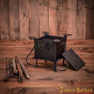 Historical Replica of the Ancient Roman Cooking Stove and Barbeque Grill