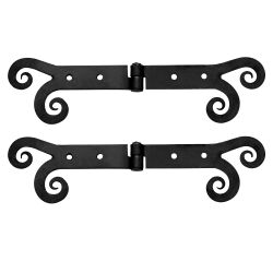 Vintage Door Hinges Pair Handmade Iron Rustic Functional Accessory
