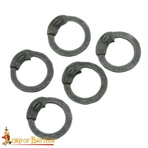 Mild Steel Loose Rings, Flat Rings with Wedge Rivets, 9...