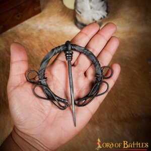 Hand Forged Fibula with Knotted Ends