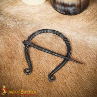 Sturdy Hand Forged Fibula / Cloak Brooch