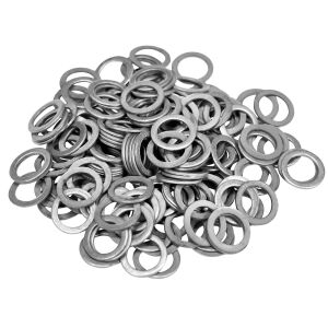 Mild Steel Loose Rings, Solid Flat Rings, 9 mm (0.354 in)...
