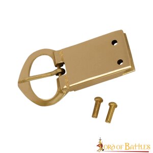 Gorgeous Pure Solid Brass Belt Buckle Fully Functional...