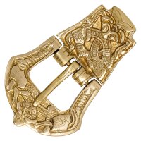 Viking Belt Buckle Celtic Design Pure Brass Belt Accessory