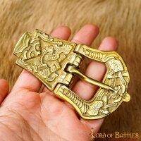 Viking Belt Buckle Celtic Design Pure Brass Belt Accessory