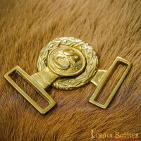 Civil War Confederate officers Brass Belt Buckle