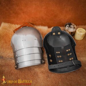 Medieval Knightly Classic Steel Pauldrons 16 gauge