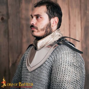 Medieval Simple Gorget 18 gauge