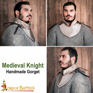 Medieval Simple Gorget 18 gauge