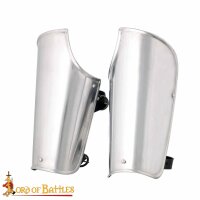 Medieval Knightly Bracers Functional Steel Arm Armor