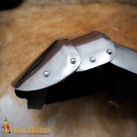 Medieval Milanese Knight Mitten Gauntlets 16 gauge
