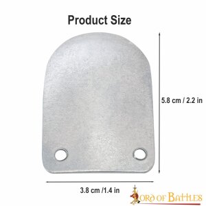 Birka Lamellar Loose Steel Plates for Viking Scale Plate Armor