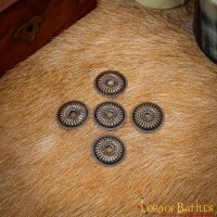 Loose Antique Brass Washers in set of 5