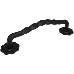 Drawer handle, chest handle / iron door handle, rustic, 31.7 cm