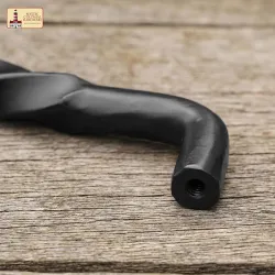 Drawer handle, chest handle / iron door handle, rustic, 31.7 cm