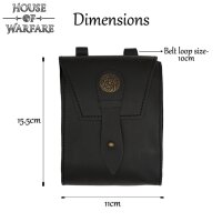 King´s Archer Genuine Leather Belt Bag