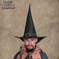 Wizard of the Realm Genuine Leather Hat Brown