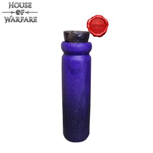 Purple Foam Potion Bomb Flask for LARP and Cosplay