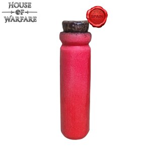 Red Foam Potion Bomb Flask for LARP and Cosplay