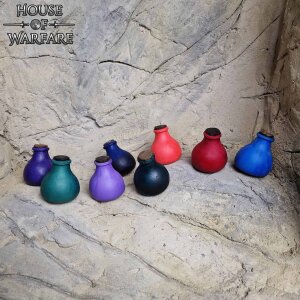 LARP Cosplay Magic Potion Grenade Foam Deep Green