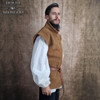 Genuine Suede Leather Jacket Type 2 Brown