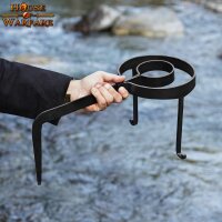 Medieval Cooking Stand Hand-Forged Tripod