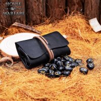 Norse Rune Stones with Leather Pouch