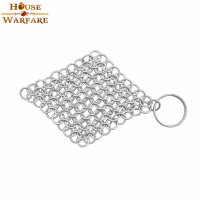 Chainmail Keychain Butted Mild Steel 8mm 16g