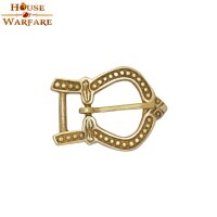 Late Medieval Solid Brass Buckle for Leather Belts / Straps