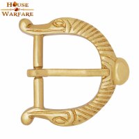 Solid Brass Viking Belt Buckle