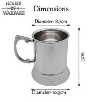 Medieval Stainless Steel Beer Mug