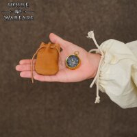 Pirate´s Compass with Genuine Leather Belt Pouch