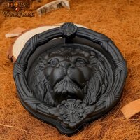 The Lion Face Solid Cast Iron Large Door Knocker