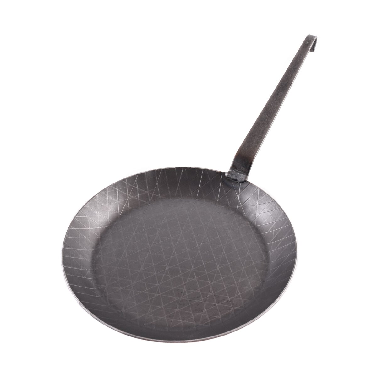 Frying pan with forged hook handle, approx. 28cm
