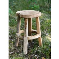 Wooden stool, approx. 45 cm high